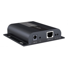 Deltaco LKV383 AV-signaalin jatkaja AV-lähetin ja -vastaanotin musta