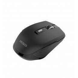 Deltaco Hiljainen langaton matkahiiri USB-C-vastaanottimella + BT 5.1 -kaksoisliitäntä