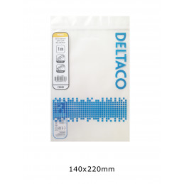 Deltaco Jatkokaapeli, GST18 uros - GST18 naaras, maadoitettu, 1m, musta