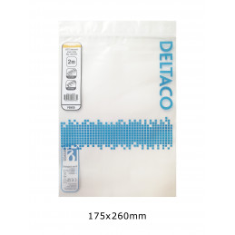 Deltaco Jatkokaapeli, GST18 uros - GST18 naaras, maadoitettu, 2m, musta
