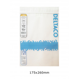 Deltaco Virtakaapeli, CEE 7 7 - GST18 naaras, maadoitettu, 2m, musta