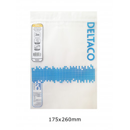Deltaco Virtakaapeli, CEE 7 7 - GST18 naaras, maadoitettu, 3m, musta