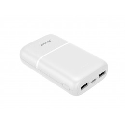 Deltaco Power bank 10 000 mAh, 2x USB-A, 1x USB-C
