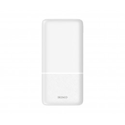 Deltaco Power bank 20 000 mAh, 2x USB-A, 1x USB-C