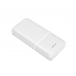 Deltaco Power bank 20 000 mAh, 2x USB-A, 1x USB-C