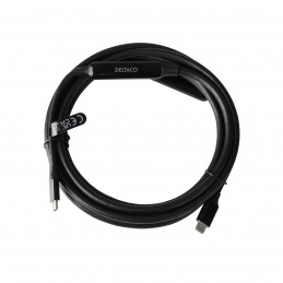 Deltaco 1902002 USB-kaapeli USB 3.2 Gen 1 (3.1 Gen 1) 3 m USB C musta