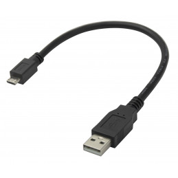 Deltaco 1902012 videokaapeli-adapteri 0,2 m HDMI-tyyppi A (vakio) USB Type-C musta