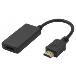 Deltaco HDMI - DisplayPort adapter, 4K 60Hz