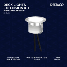 Deltaco Decklight Kit,10pcs