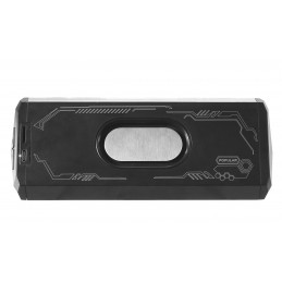 Streetz Läpinäkyvä Bluetooth-kaiutin TWS- ja LED-valotehosteilla, 10 W