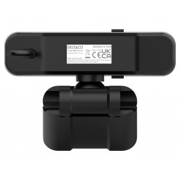 Deltaco 360° kääntyvä 2K QHD -verkkokamera, kallistus ylös alas, 3.7MP, musta