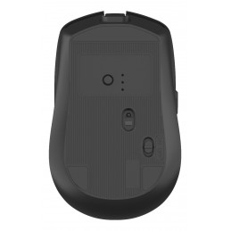 Deltaco Langaton hiiri kaksoistilalla ja säädettävällä DPI llä, äänetön, musta