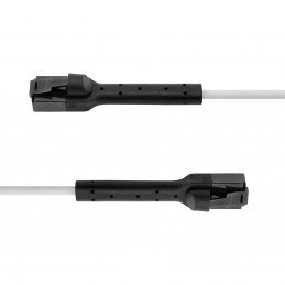 Deltaco 1902632 verkkokaapeli Valkoinen 1 m Cat6a U UTP (UTP)