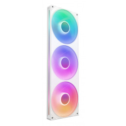 NZXT F420 RGB Core Tietokonekotelo Tuuletin 14 cm Valkoinen 1 kpl