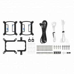 Thermaltake TH360 V2 Ultra ARGB Suoritin All-in-one-nesteenjäähdytin 12 cm Sininen