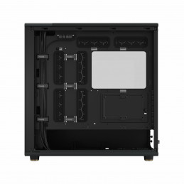 Fractal Design FD-C-NOR1X-02 tietokonekotelo Midi Tower Musta, Puuhiili