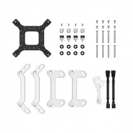 DeepCool LS520 SE WH Suoritin All-in-one-nesteenjäähdytin 12 cm Valkoinen 1 kpl