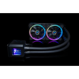 Alphacool Eisbaer Aurora 240 Suoritin All-in-one-nesteenjäähdytin 12 cm musta 1 kpl