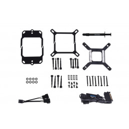 Alphacool Eisbaer Aurora 240 Suoritin All-in-one-nesteenjäähdytin 12 cm musta 1 kpl