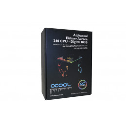 Alphacool Eisbaer Aurora 240 Suoritin All-in-one-nesteenjäähdytin 12 cm musta 1 kpl
