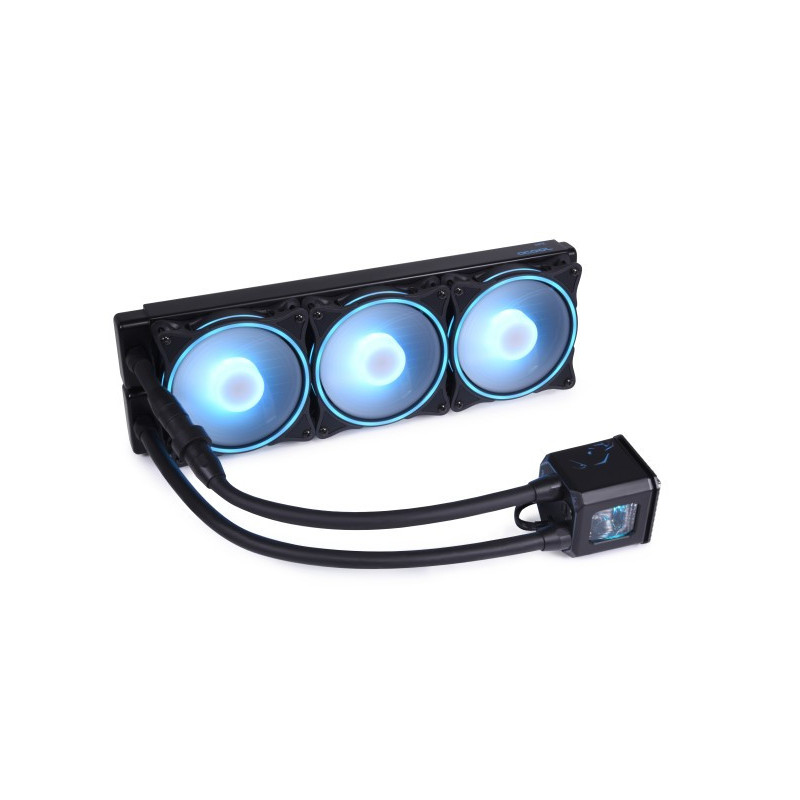 Alphacool 11999 Tietokoneen jäähdytysjärjestelmä Suoritin Ilmanjäähdytin 12 cm musta 1 kpl