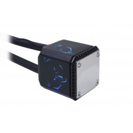 Alphacool 11999 Tietokoneen jäähdytysjärjestelmä Suoritin Ilmanjäähdytin 12 cm musta 1 kpl