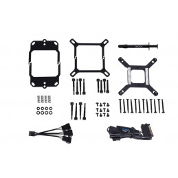 Alphacool 11999 Tietokoneen jäähdytysjärjestelmä Suoritin Ilmanjäähdytin 12 cm musta 1 kpl