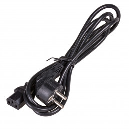 Akyga AK-PC-01A virtajohto musta 1,5 m CEE7 7 IEC C13