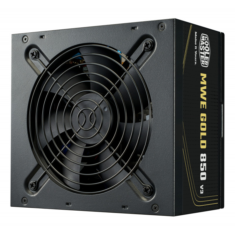 Cooler Master MWE GOLD 850 V3 virtalähdeyksikkö 850 W 24-pin ATX ATX musta