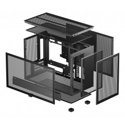 DeepCool CH260 Micro Tower musta