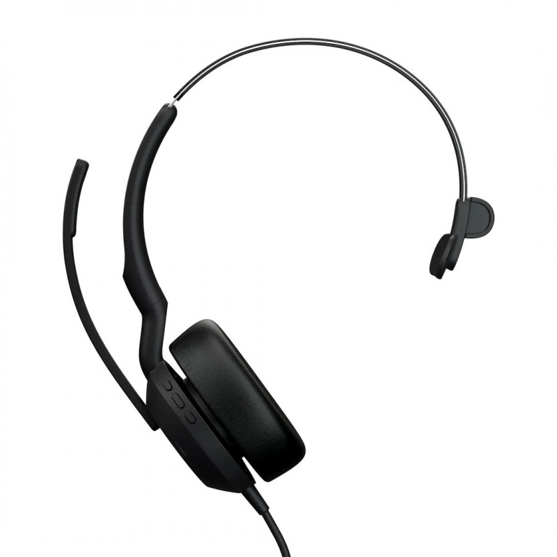 Jabra 25069-889-899 kuulokkeet ja kuulokemikrofoni Langallinen Pääpanta Toimisto puhelukeskus USB Type-C   USB Type-A musta