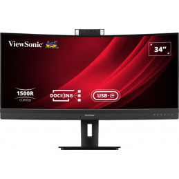 Viewsonic VG3457CV LED display 86,4 cm (34") 3440 x 1440 pikseliä UltraWide Quad HD musta