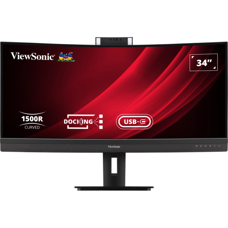 Viewsonic VG3457CV LED display 86,4 cm (34") 3440 x 1440 pikseliä UltraWide Quad HD musta