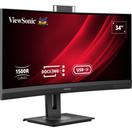 Viewsonic VG3457CV LED display 86,4 cm (34") 3440 x 1440 pikseliä UltraWide Quad HD musta