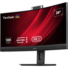 Viewsonic VG3457CV LED display 86,4 cm (34") 3440 x 1440 pikseliä UltraWide Quad HD musta