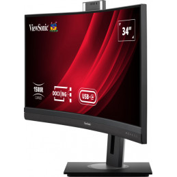 Viewsonic VG3457CV LED display 86,4 cm (34") 3440 x 1440 pikseliä UltraWide Quad HD musta