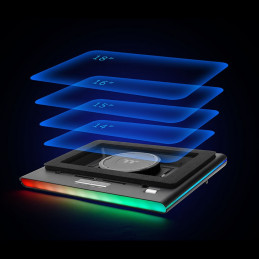 Thermaltake Massive EXTREME kannettavan tietokoneen jäähdytysalusta 3500 RPM musta