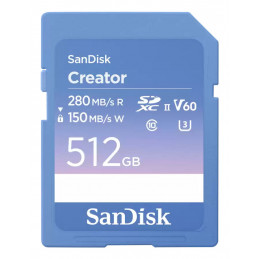SanDisk Creator 512 GB SDXC UHS-II Luokka 10