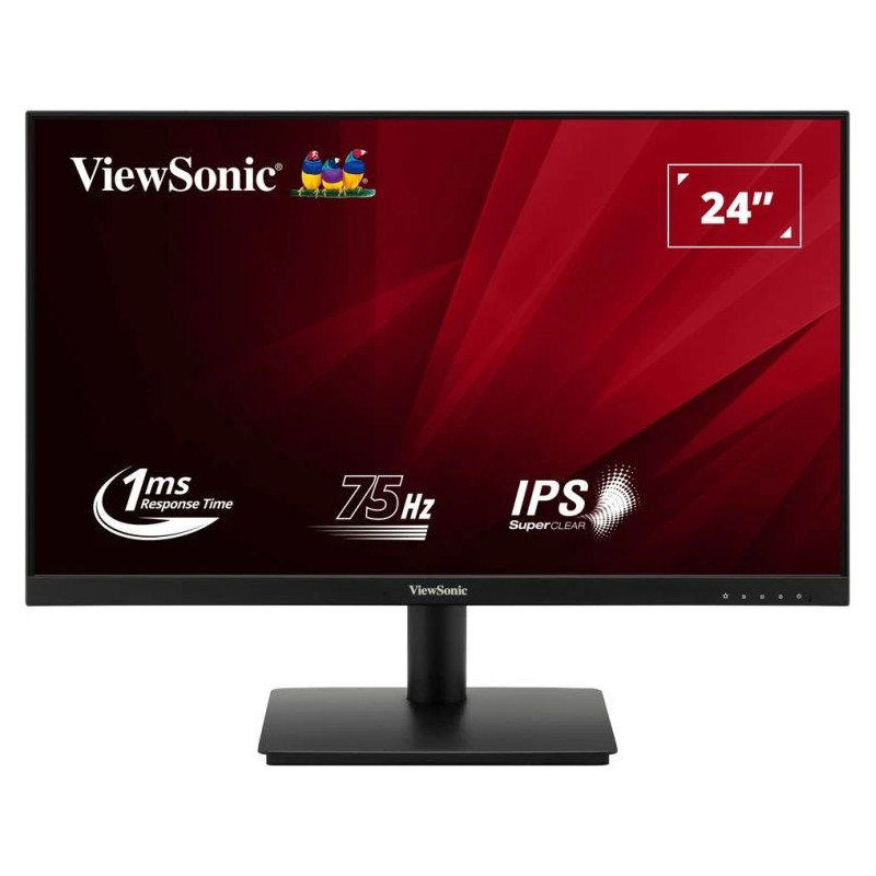 Viewsonic VA VA240-H-2 tietokoneen litteä näyttö 60,5 cm (23.8") 1920 x 1080 pikseliä Full HD LED musta