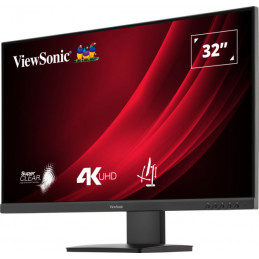 Viewsonic VG3208-4K tietokoneen litteä näyttö 81,3 cm (32") 3840 x 2160 pikseliä 4K Ultra HD LED musta