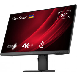 Viewsonic VG3208-4K tietokoneen litteä näyttö 81,3 cm (32") 3840 x 2160 pikseliä 4K Ultra HD LED musta