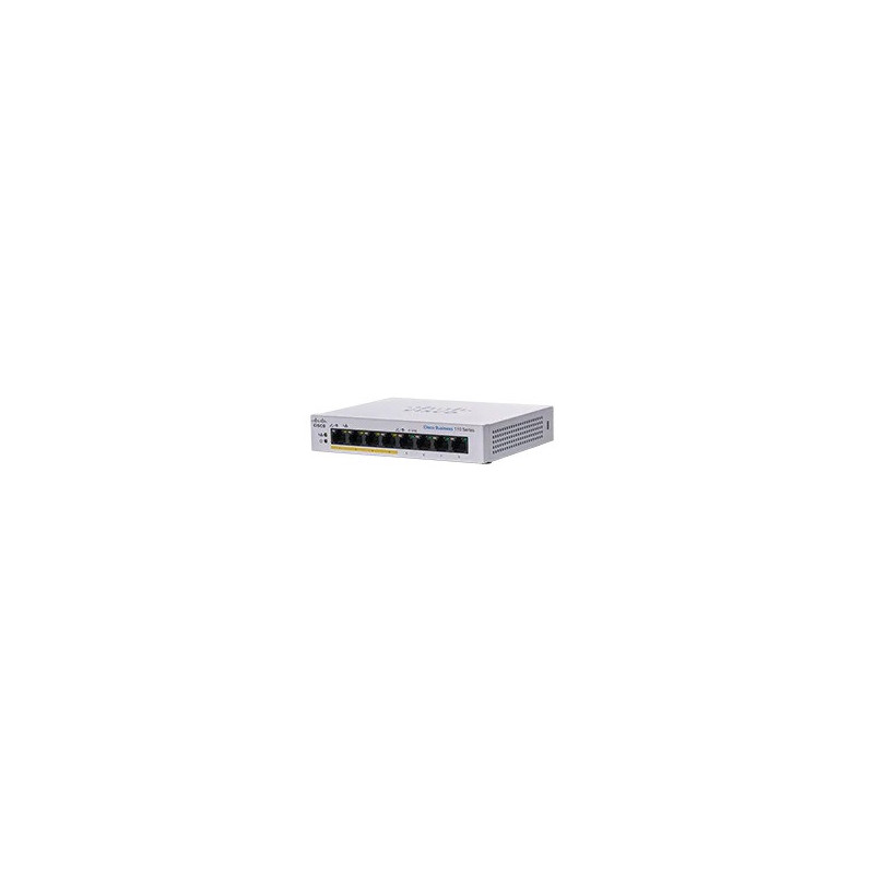 Cisco CBS110-8PP-D Hallitsematon L2 Gigabit Ethernet (10 100 1000) Power over Ethernet -tuki Harmaa