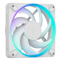 Fractal Design Momentum 12 RGB Tietokonekotelo Tuuletin 12 cm Valkoinen 1 kpl