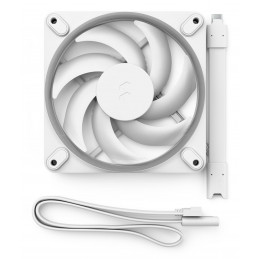 Fractal Design Momentum 12 RGB Tietokonekotelo Tuuletin 12 cm Valkoinen 1 kpl