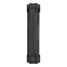 Fractal Design Momentum 12 RGB Tietokonekotelo Tuuletin 12 cm musta 3 kpl