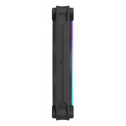 Fractal Design Momentum 14 RGB Tietokonekotelo Tuuletin 14 cm musta 1 kpl