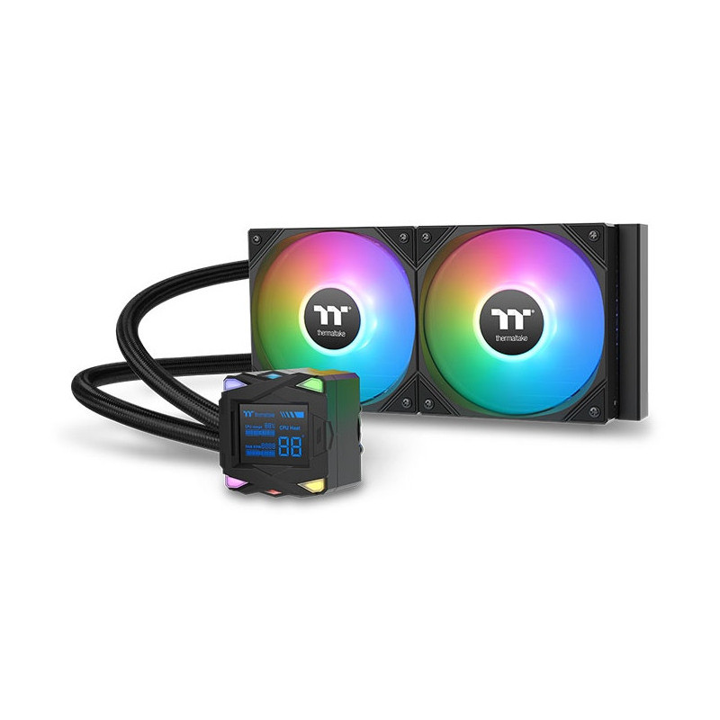 Thermaltake LA240-S ARGB Emolevy Nestejäähdytyspakkaus 12 cm musta 1 kpl