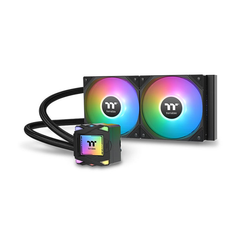 Thermaltake LA240 ARGB Emolevy Nestejäähdytyspakkaus 12 cm musta 1 kpl