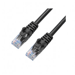 X-Shield XS-CAT6-UUTP-BLK-50CM verkkokaapeli musta 0,5 m U UTP (UTP)