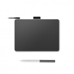 Wacom Intuos One Small piirtopöytä Harmaa, Valkoinen 152 x 95 mm USB Bluetooth
